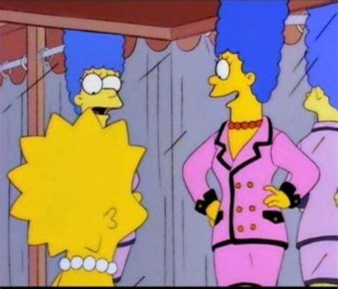 marge simpson pink suit|More.